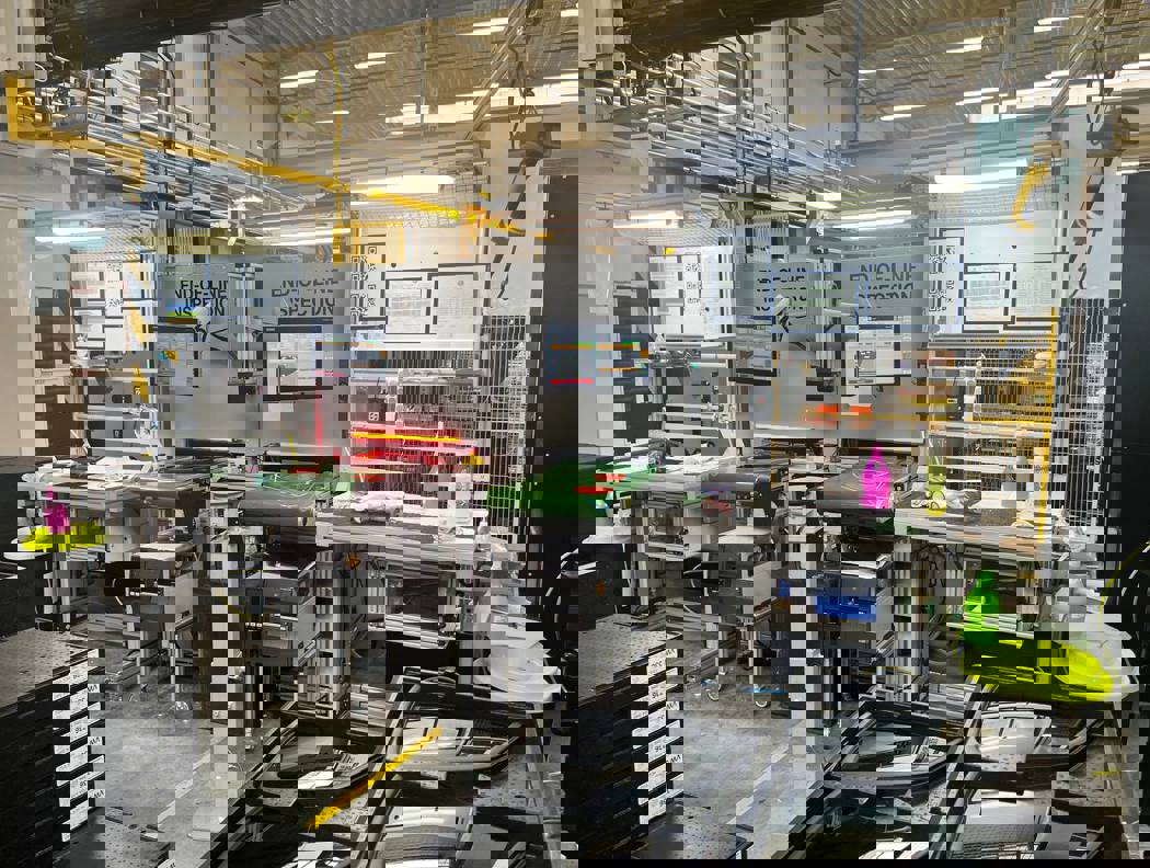 Machine Vision - Dopravníkový kamerový systém - Výstup